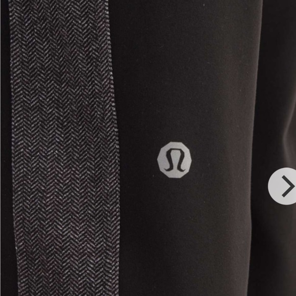 Lululemon Kung Fu Pant Black Herringbone Size M - Picture 5 of 16